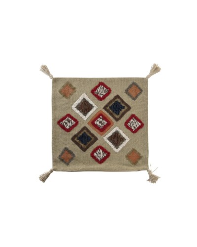 Kissenbezug DKD Home Decor Bunt Randbereich 50 x 1 x 50 cm