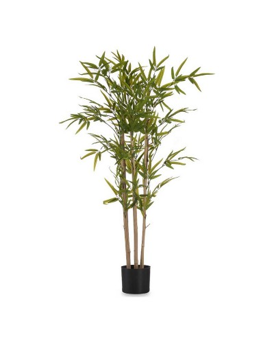 Planta Decorativa Bambú de Plástico con Alambre de Hierro - 70 x 120 x 70 cm
