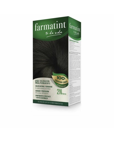 Permanent färg Farmatint 380213 2n-Moreno Gel Mörk (60 ml)