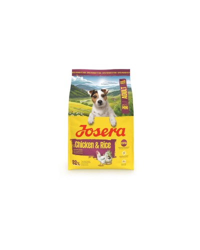 Rehu Josera Mini Adult Kana Riisi 3 Kg