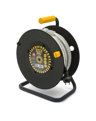 Tiras LED Stak 185 W 15 m Luz LED 4000 K Negro Transparente