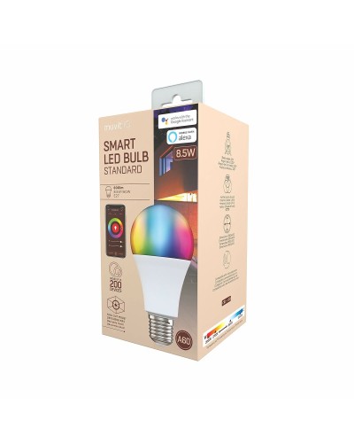 muvit iO bombilla inteligente A60 E27/9W/806lm RGB+Blancos  D60*H110