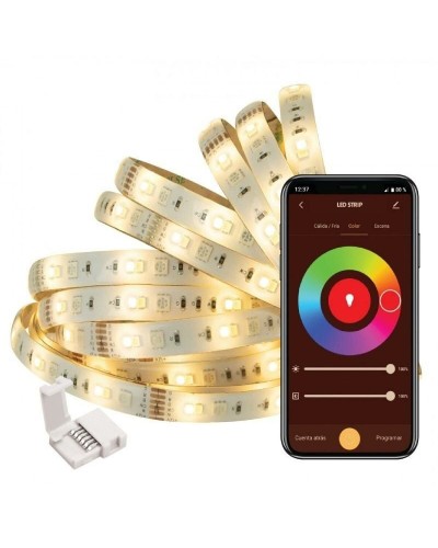 LED trakovi Muvit iO Svart Multicolour Gyllene F 5 m