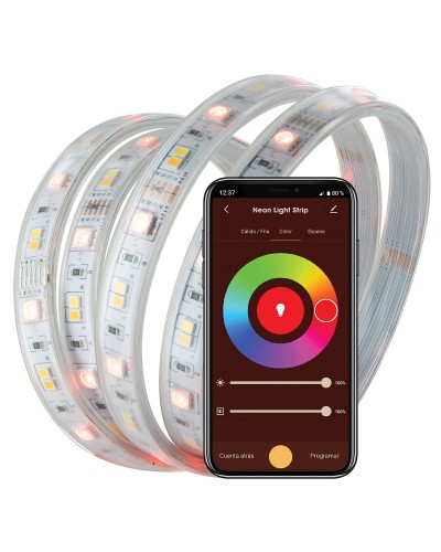 Strisce LED Muvit iO Bianco Multicolore F 5 m