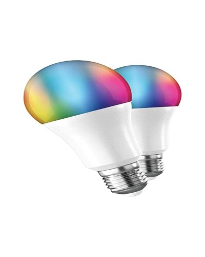 muvit iO pack 2 Bombillas A60, E27 800lm, 9W, RGB+CCT, D60* H118