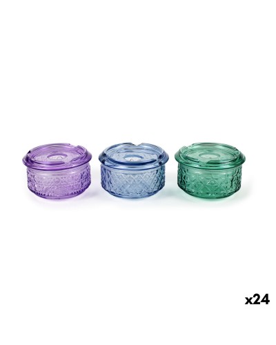 Cenicero Confortime Vidrio 11,4 x 11,4 x 7,4 cm (24 Unidades)