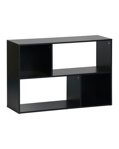 Bokhylla MobleKit Svart Trä 85 x 30 x 59 cm