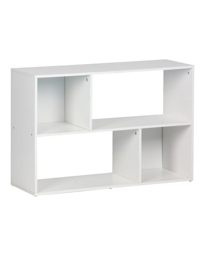 Scaffale MobleKit Bianco Legno 85 x 30 x 59 cm