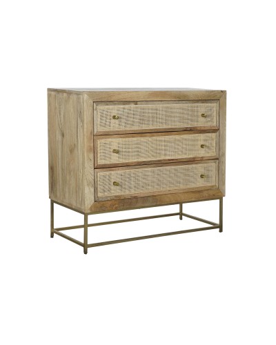 Kommod DKD Home Decor Naturell Mangoträ Modern 90 x 40 x 81 cm