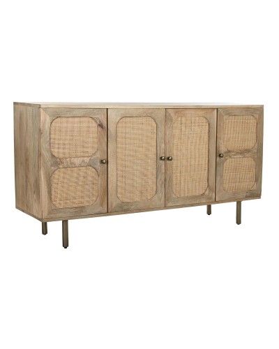 Sivupöytä DKD Home Decor Puu Mangopuu Ruskea Luonnollinen 150 x 40 x 76 cm