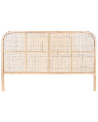 Päätylevy Home ESPRIT Luonnollinen Kumipuu 180 x 3,5 x 120 cm