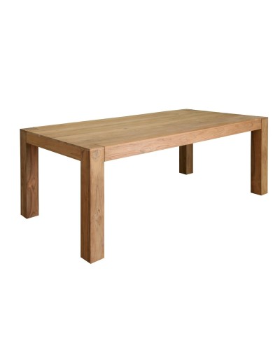 Eettafel Home ESPRIT Bruin Teakhout 200 x 100 x 76 cm