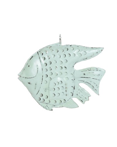 Statua Decorativa Home ESPRIT Azzurro Pesce 63 X 9 X 46 cm