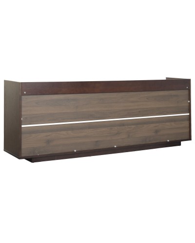 Credenza Home ESPRIT Marrone scuro Legno MDF 200 X 40 X 75 CM