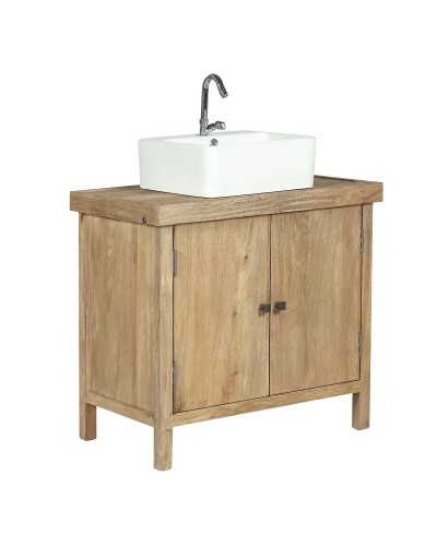 Skåp under diskbänk Home ESPRIT Keramik Mangoträ 81 X 56 X 78 CM