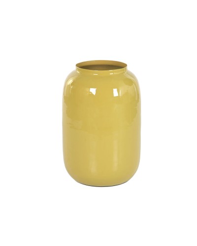 Vase Home ESPRIT Senf Eisen Urban Lackierung 36 x 36 x 51 cm