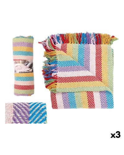 Foulard Multiusos Gift Decor Multicolor 180 x 220 cm (3 Unidades)