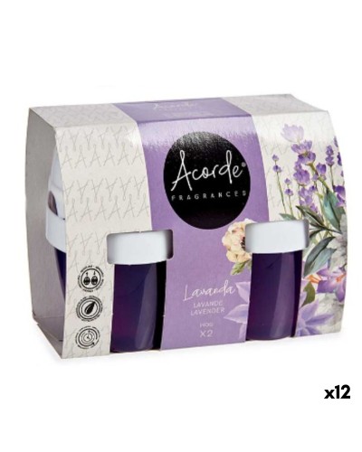 Lufterfrischer-Set Acorde Lavendel 2 Stücke (12 Stück)