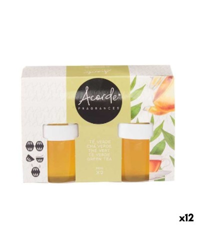 Set Deodorante per Ambienti Acorde Tè Verde 2 Pezzi (12 Unità)