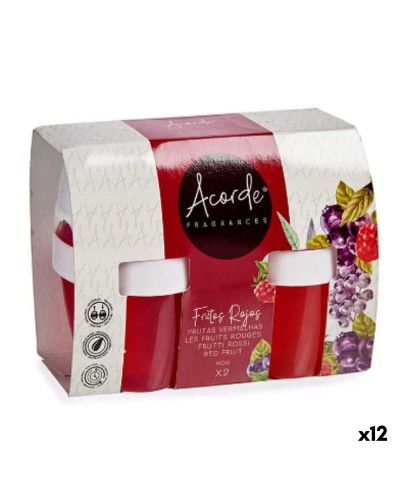 Lufterfrischer-Set Acorde Rote Früchte 2 Stücke (12 Stück)