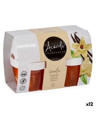 Lot de désodorisants Acorde Vanille 2 Pièces (12 Unités)