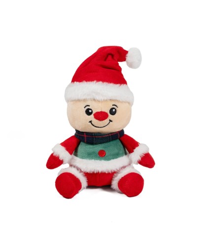 Knuffel voor honden Gloria XMAS NICK Rood