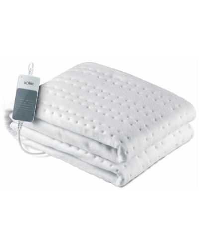 Manta Eléctrica Solac CT8626 Blanco Franela