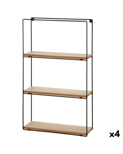 Scaffale Max Home Ferro Legno MDF 30 x 50 x 10 cm (4 Unità)