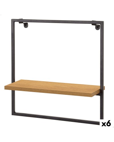 Planken Max Home Ijzer Hout MDF 35 x 35 x 12 cm (6 Stuks)