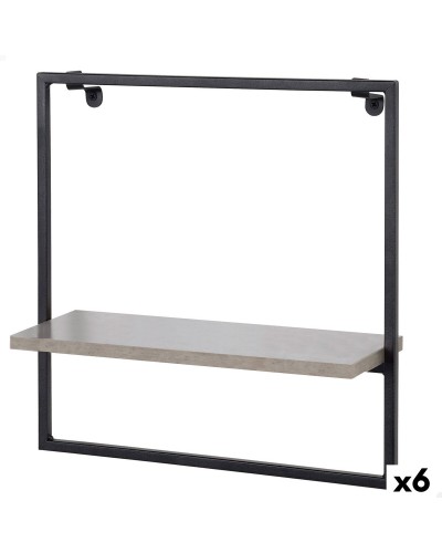 Planken Max Home Ijzer Hout MDF 35 x 35 x 12 cm (6 Stuks)