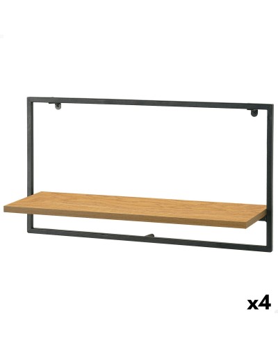 Shelve Max Home Iron MDF Wood 65 X 35 X 20 CM (4 Units)