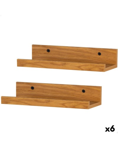 Estantes Max Home Madera MDF 25 X 5 X 10 CM (6 Unidades)