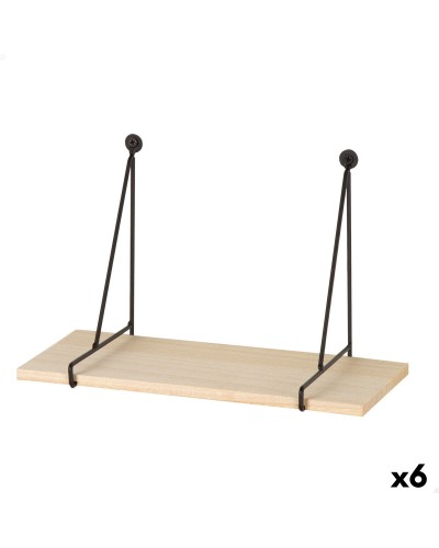 Estante Max Home Hierro Madera MDF 30 X 20 X 14,5 CM (6 Unidades)