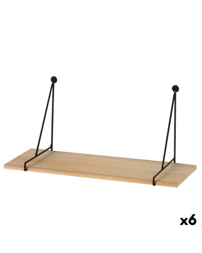 Etagère Max Home Fer Bois MDF 40 X 20 X 14,5 CM (6 Unités)