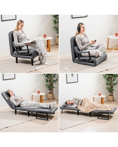 4-in-1 Convertible Single Sofa Bed Softfa InnovaGoods