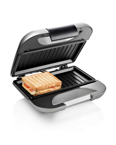 Tostiera Grill Princess 01.127003.01.001 Nero Argentato 750 W