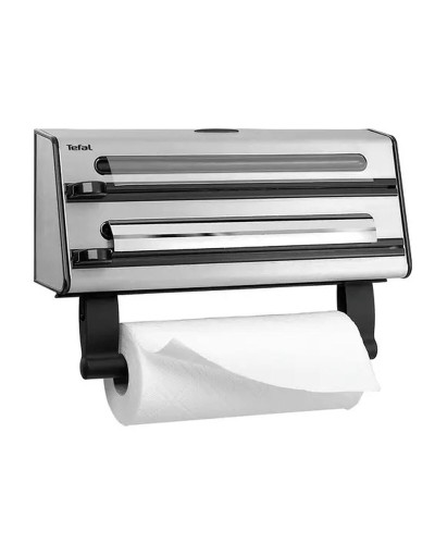 Portarotolo da Cucina Tefal K1887904 Bianco Alluminio Plastica