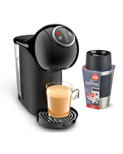 Capsule Koffiemachine Krups KP3408TMS GENIO S PL Zwart 1500 W 15 bar 0,8 L (2 Stuks)