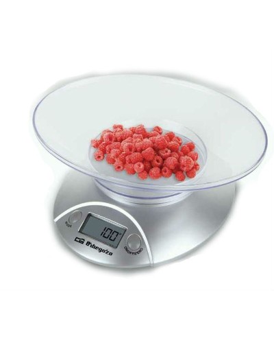 keukenweegschaal Orbegozo PC1009 Zilverkleurig 3 Kg