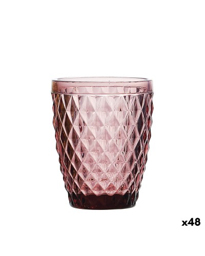 Vaso La Mediterránea Sidari Morado Vidrio 270 ml (48 Unidades)
