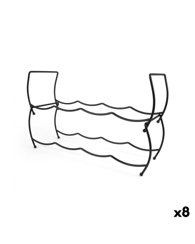 Pulloteline Confortime Musta 43 x 15 x 28 cm (8 osaa)