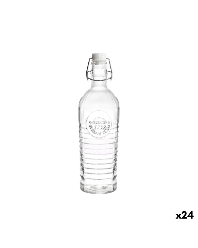 Bottiglia di Vetro La Mediterránea Trasparente Vetro 500 ml (24 Unità)
