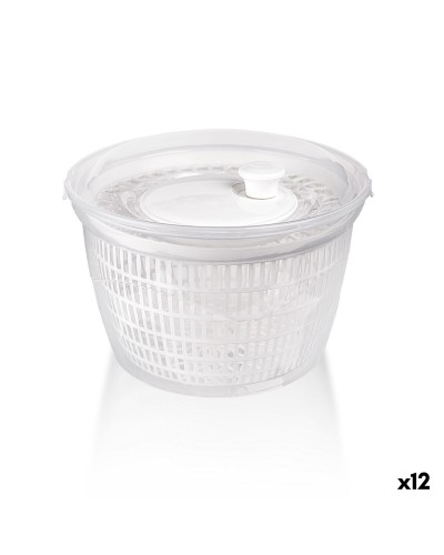 Saladecentrifuge Dem Wit Transparant 5 L Polypropyleen (12 Stuks)