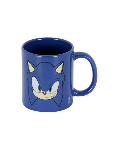 Mok Sonic Blauw Gezicht