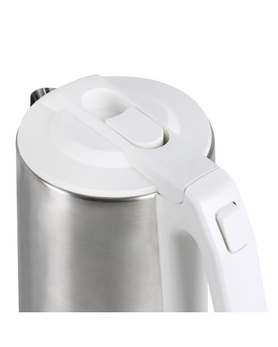 Vedenkeitin JATA Valkoinen Ruostumaton teräs 1500 W