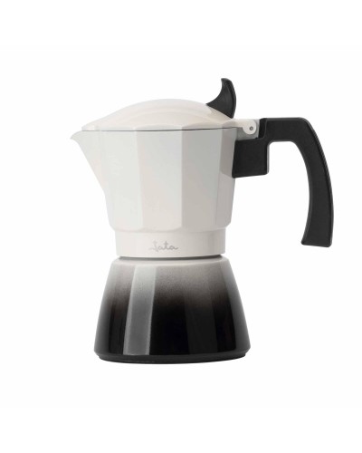 Cafetera Italiana JATA HCAF2409 Crema Aluminio 9 Tazas