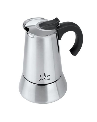 Cafetera Italiana JATA CAX104 ODIN   * Plateado Acero Inoxidable