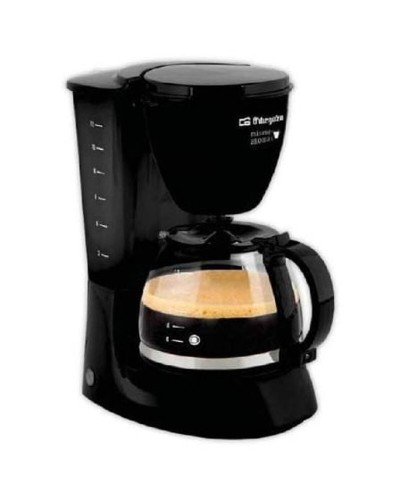 Drip Coffee Machine Orbegozo 16894 Black