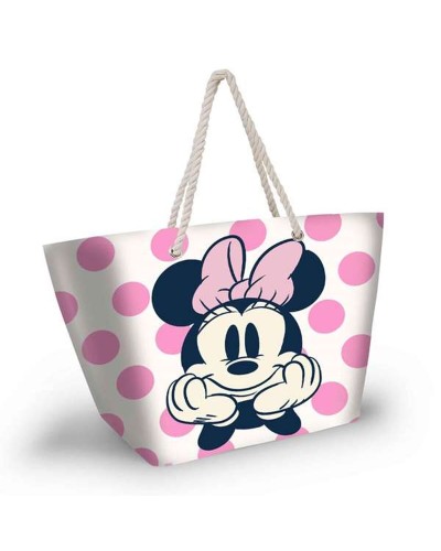 Bolsa de Playa Minnie Mouse Rosa