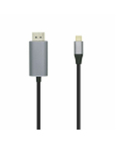 USB-kabel Aisens A109-0395 1,8 m Zwart